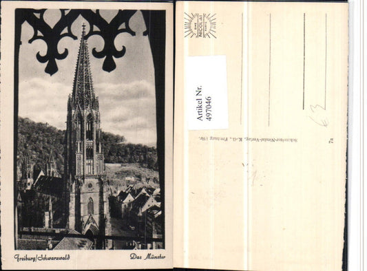 497046, Freiburg im Breisgau Münster Church