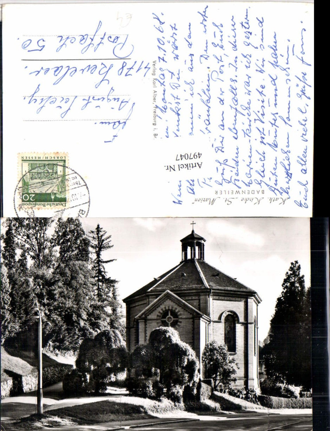 497047,Badenweiler Katholische Kirche St. Marien