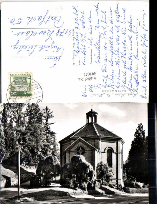 497047, Badenweiler Catholic Church of St. Mary