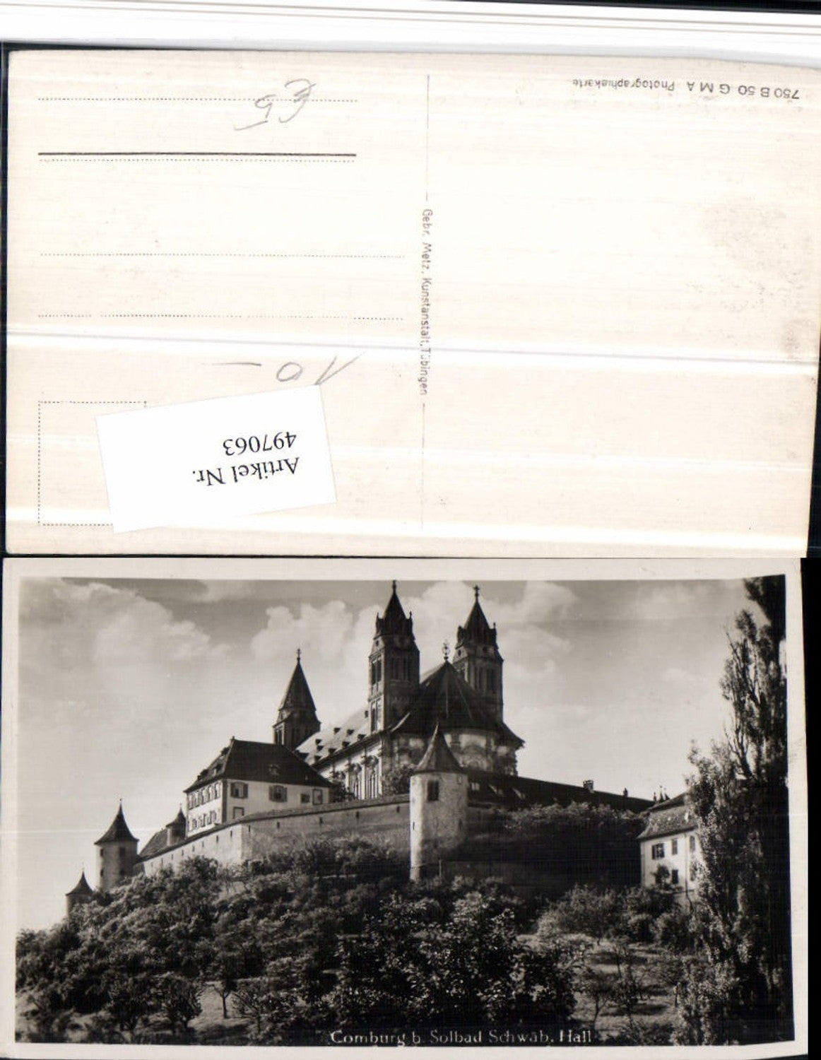 497063,Comburg Burg Kirche b. Bad Schwäbisch Hall