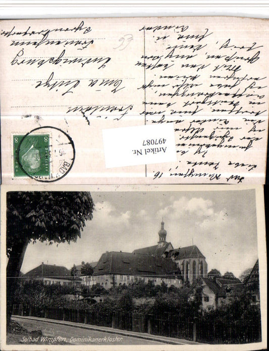497087, Bad Wimpfen Dominican Monastery Church