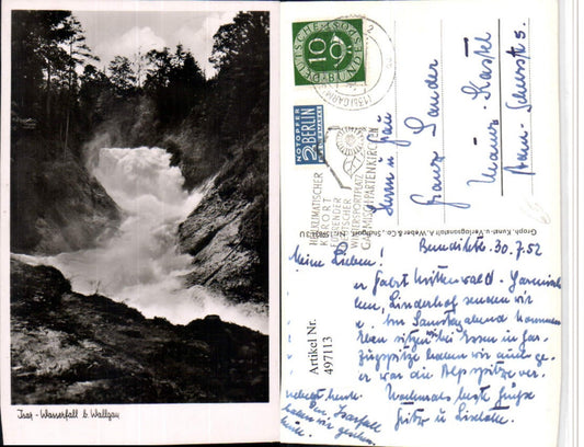 497113,Isar Wasserfall b. Wallgau