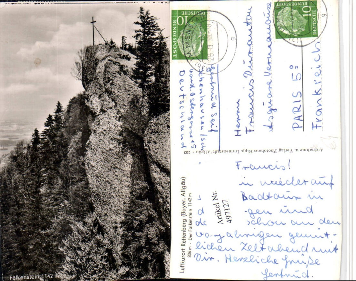 497127,Rettenberg Falkenstein Felsen Kreuz