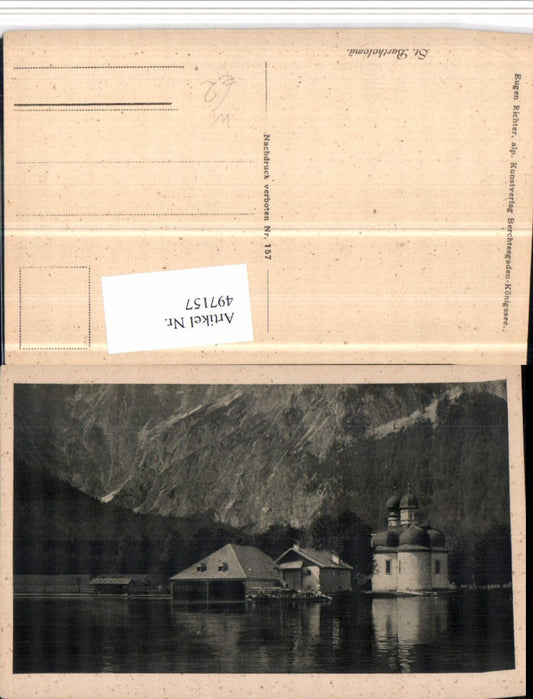 497157,St. Bartholomä am Königssee Kirche b. Schönau