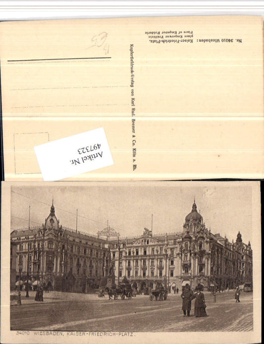 497323,Wiesbaden Kaiser-Friedrich-Platz Hotel Nassau