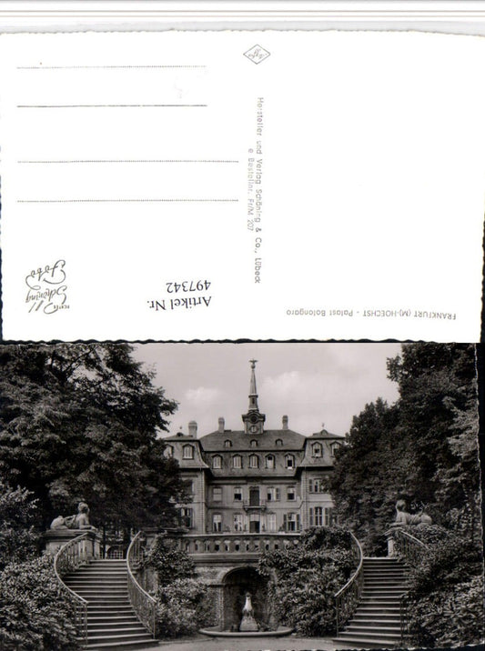 497342,Frankfurt am Main Höchst Palast Bolongaro