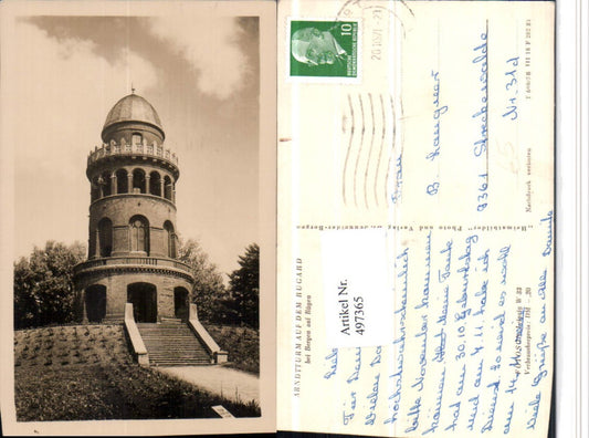 497365,Bergen auf Rügen Rugard Arndtturm Turm