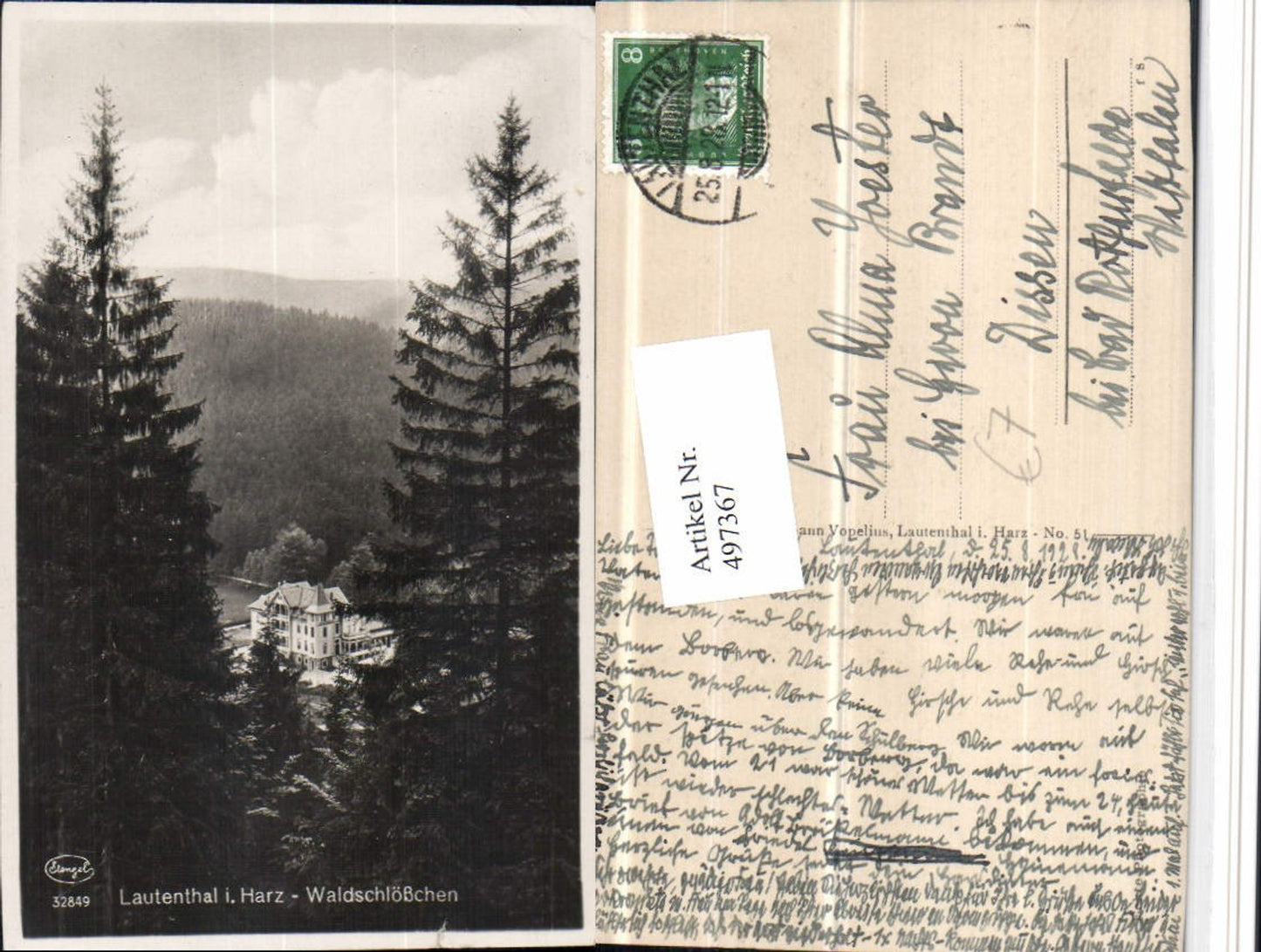 497367,Lautenthal im Harz Waldschlösschen