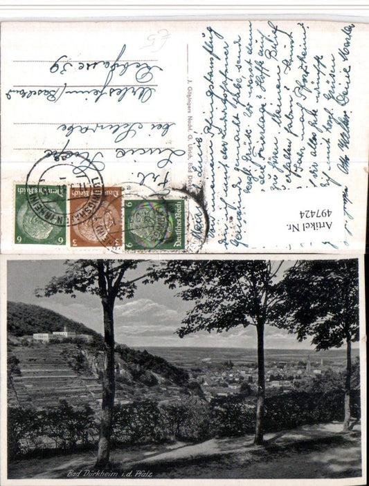 497424,Bad Dürkheim in d. Pfalz Totale