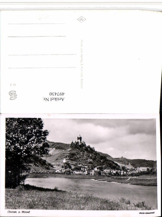 497430,Cochem an d. Mosel Totale m. Burg