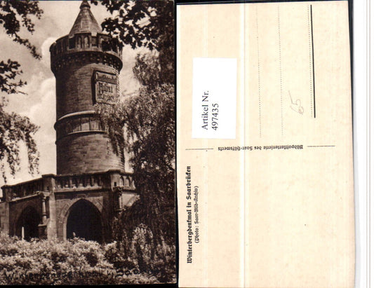 497435,Saarbrücken Winterbergdenkmal Denkmal Turm