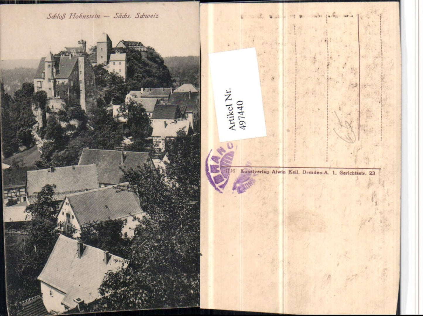 497440,Sächsische Schweiz Schloss Burg Hohnstein