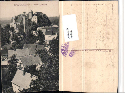 497440,Sächsische Schweiz Schloss Burg Hohnstein