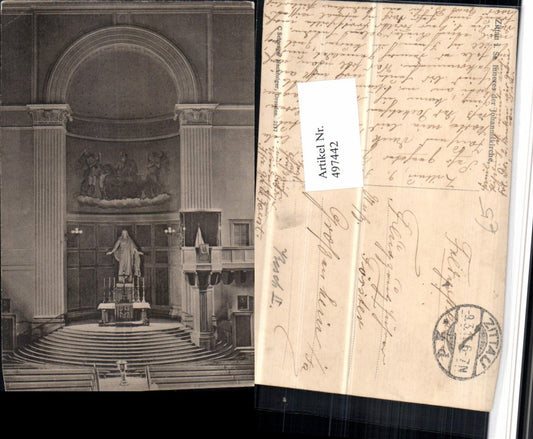 497442,Zittau Johanniskirche Kirche Innenansicht