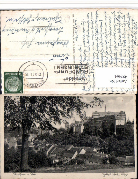 497464,Bautzen Teilansicht m. Schloss Ortenburg
