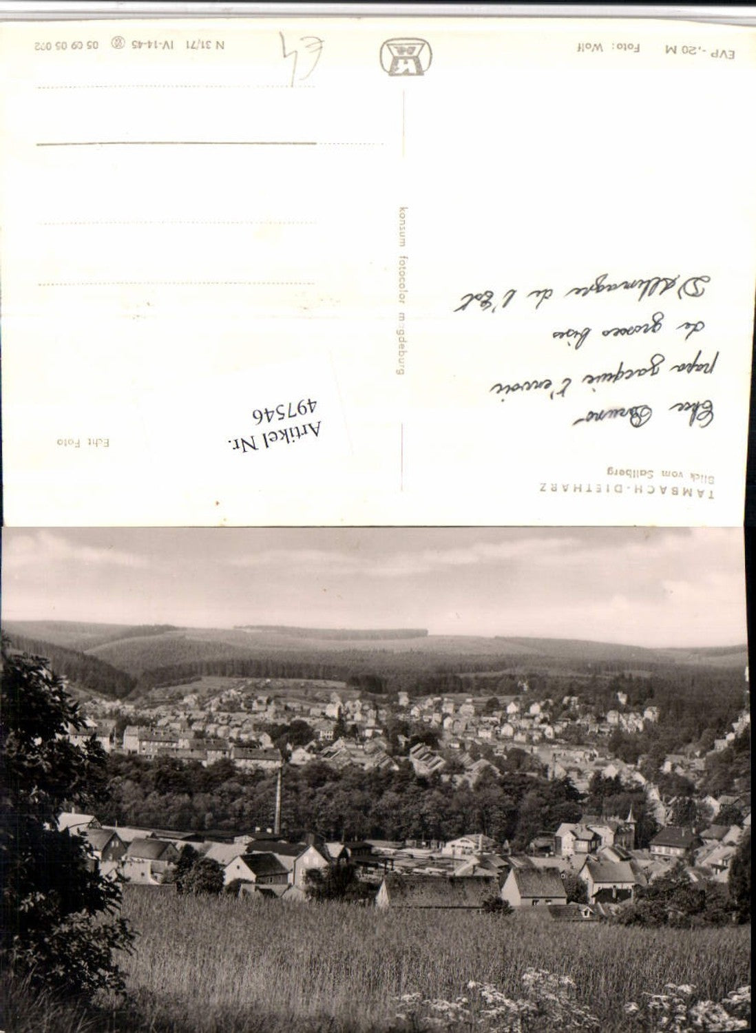 497546,Tambach-Dietharz Totale vom Sallberg