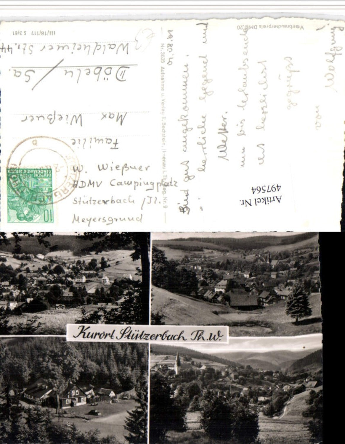 497564, Stützerbach Total multi-view map