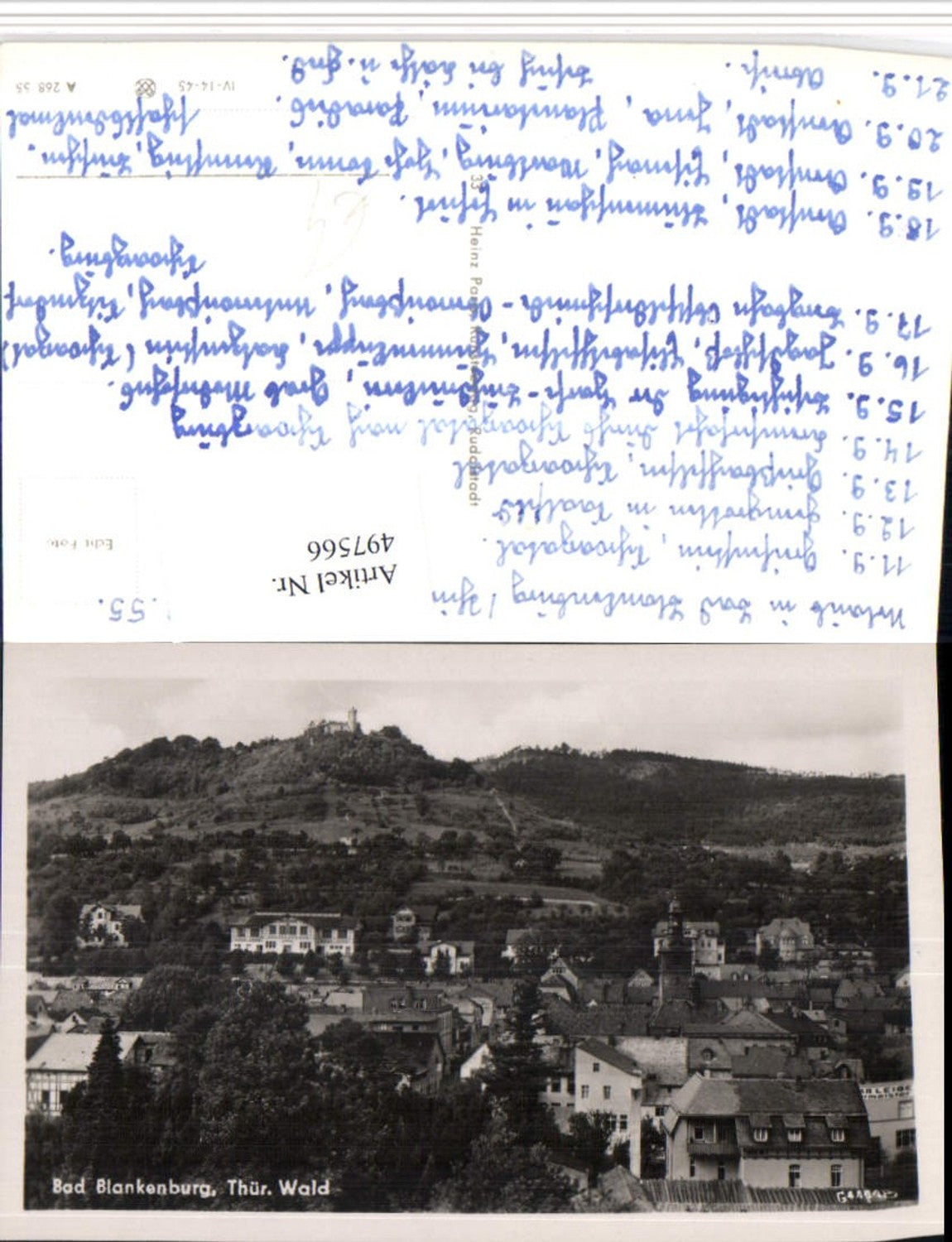 497566, Bad Blankenburg partial view
