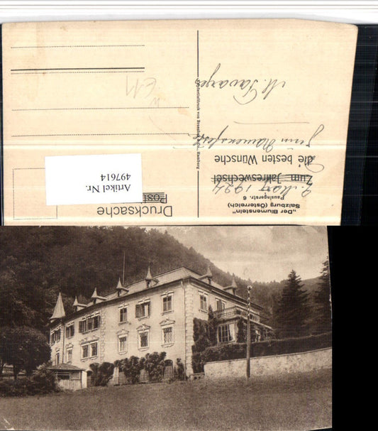 497614,Salzburg Der Blumenstein Schloss Gebäude
