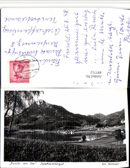 497712,Fuschl am See Totale Bergkulisse pub Foto Gastberger 1