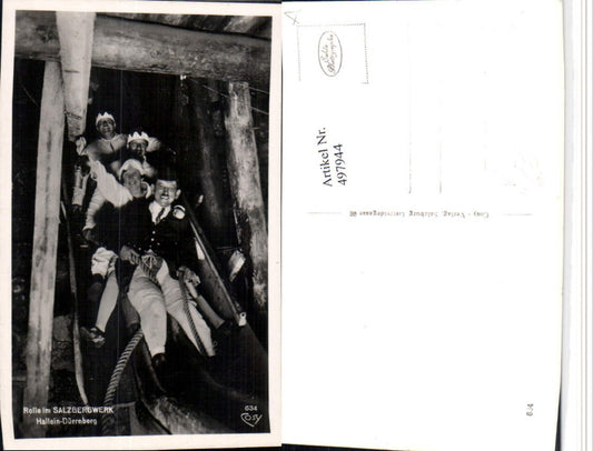 497944,Hallein Dürrnberg Salzbergwerk Rolle Rutsche pub Cosy 634