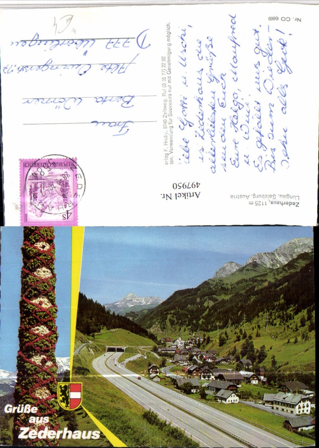 497950,Zederhaus Totale Bergkulisse