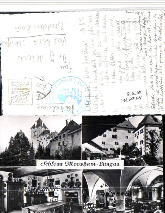 497955,Schloss Moosham b. Unternberg Mehrbildkarte