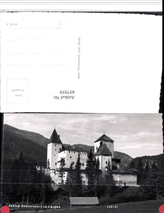 497959,Schloss Mauterndorf im Lungau