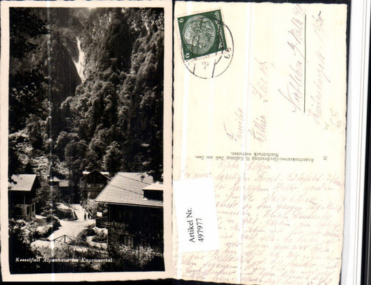 497977,Kesselfall Alpenhaus im Kaprunertal b. Kaprun