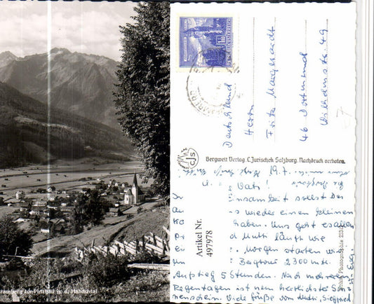 497978,Bramberg im Pinzgau Totale geg. Habachtal Bergkulisse