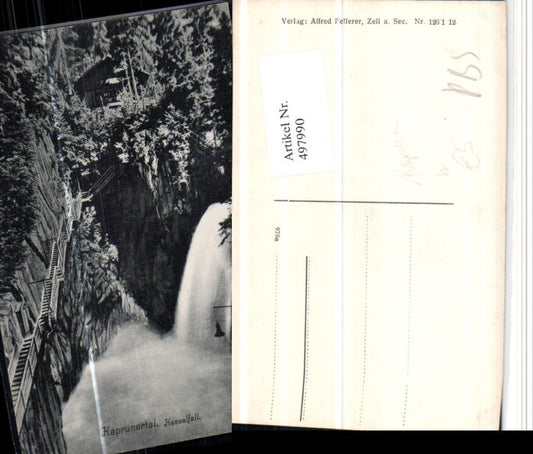 497990,Kaprunertal b. Kaprun Kesselfall Wasserfall