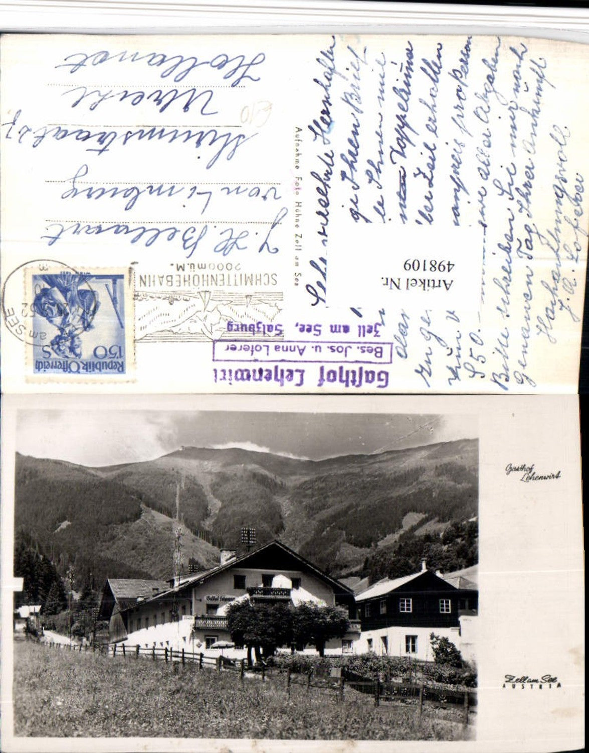 498109,Zell am See Gasthof Lehenwirt