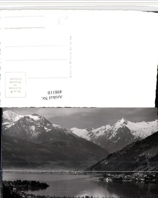 498110,Zell am See Totale geg. Hohen Tauern Bergkulisse