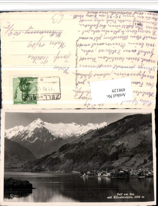 498129,Zell am See Totale m. Kitzsteinhorn Bergkulisse pub Cosy