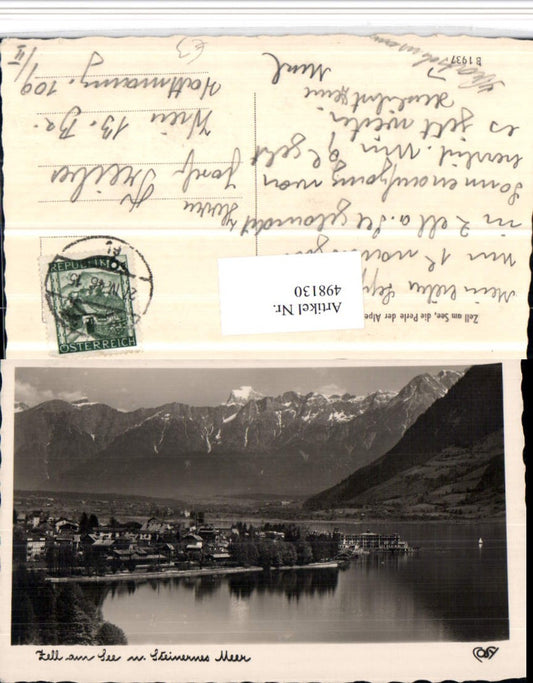 498130,Zell am See Totale m. Steinernes Meer Bergkulisse pub Cosy