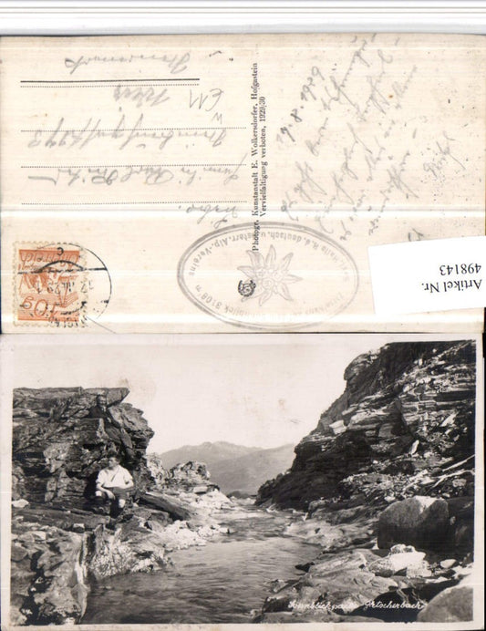 498143,Sonnblickpartie Gletscherbach b. Rauris