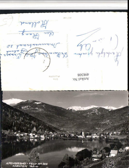 498308,Feld am See Totale Bergkulisse