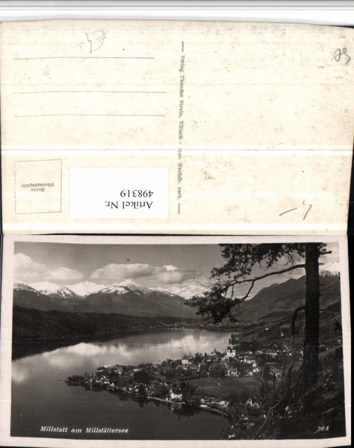 498319,Millstatt am Millstättersee Totale Bergkulisse