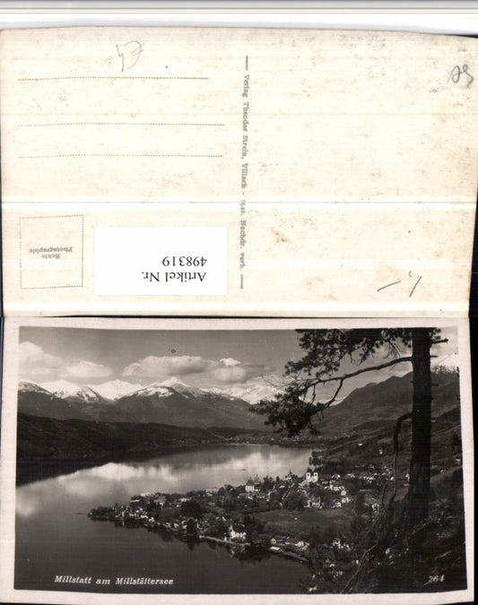 498319,Millstatt am Millstättersee Totale Bergkulisse