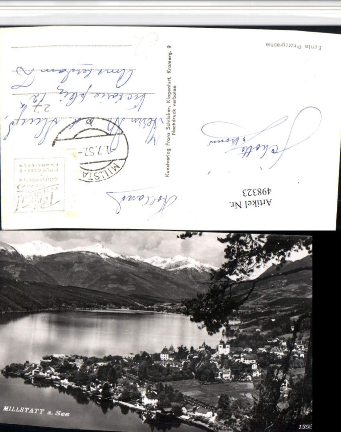 498323,Millstatt am See Totale Bergkulisse