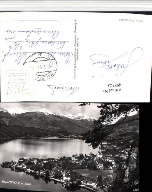 498323,Millstatt am See Totale Bergkulisse
