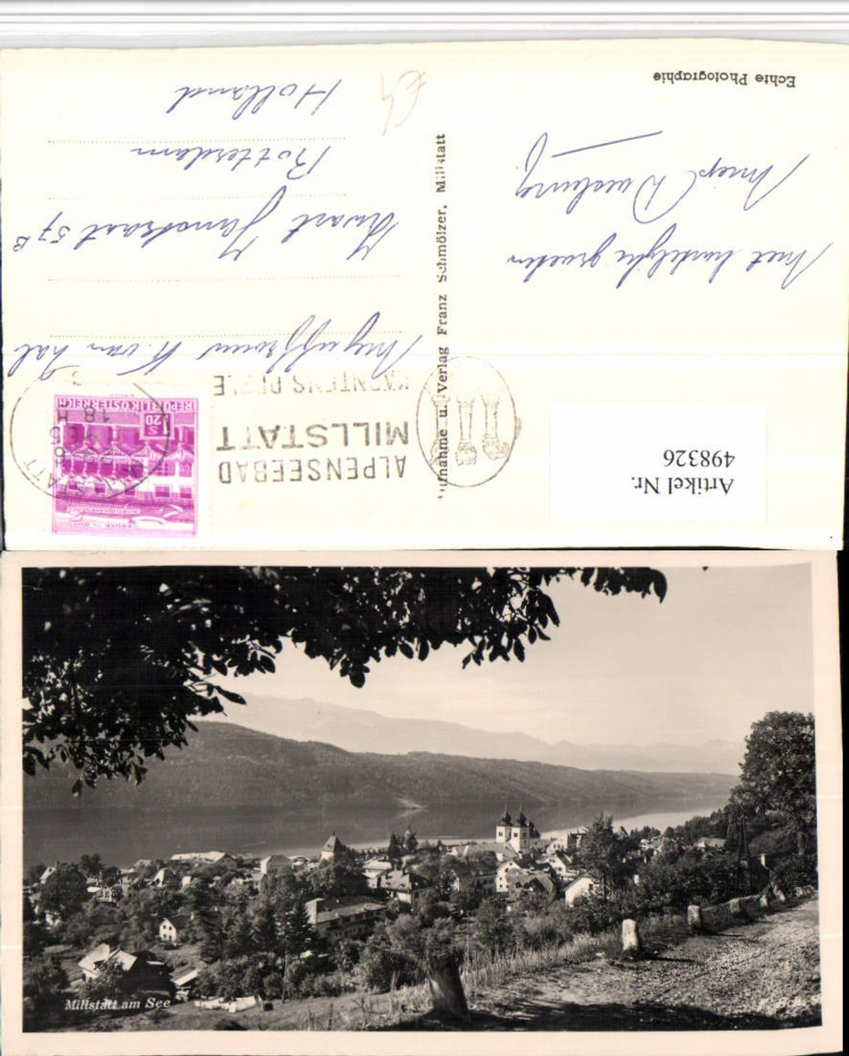 498326,Millstatt am See Totale Bergkulisse