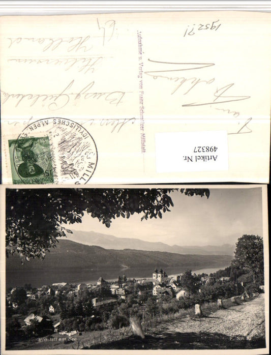 498327,Millstatt am See Totale Bergkulisse