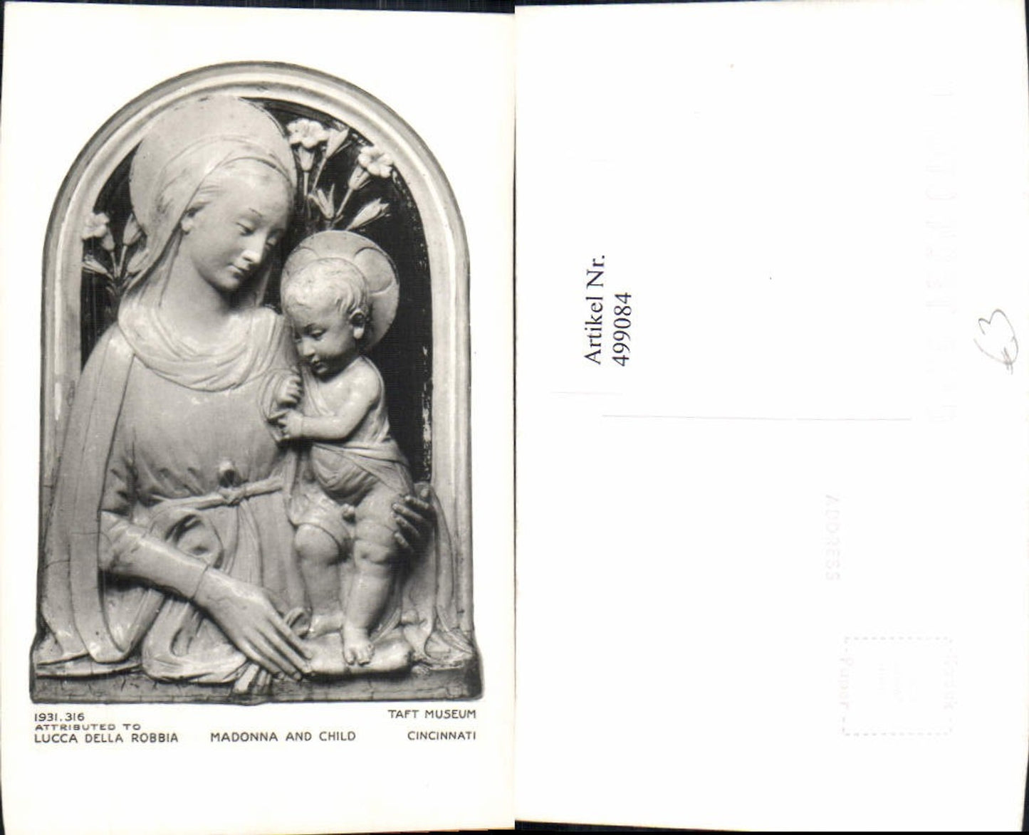 499084,Plastik Figur Skulptur Cincinnati Madonna and Child Religion