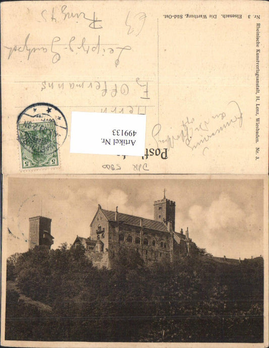 499133,Burg Wartburg Eisenach Süd-Ost
