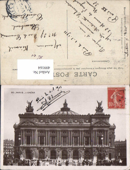 499164,Paris L Opera Oper