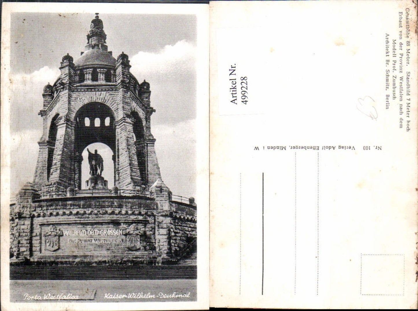 499228,Porta Westfalica Kaiser Wilhelm-Denkmal Statue Monument