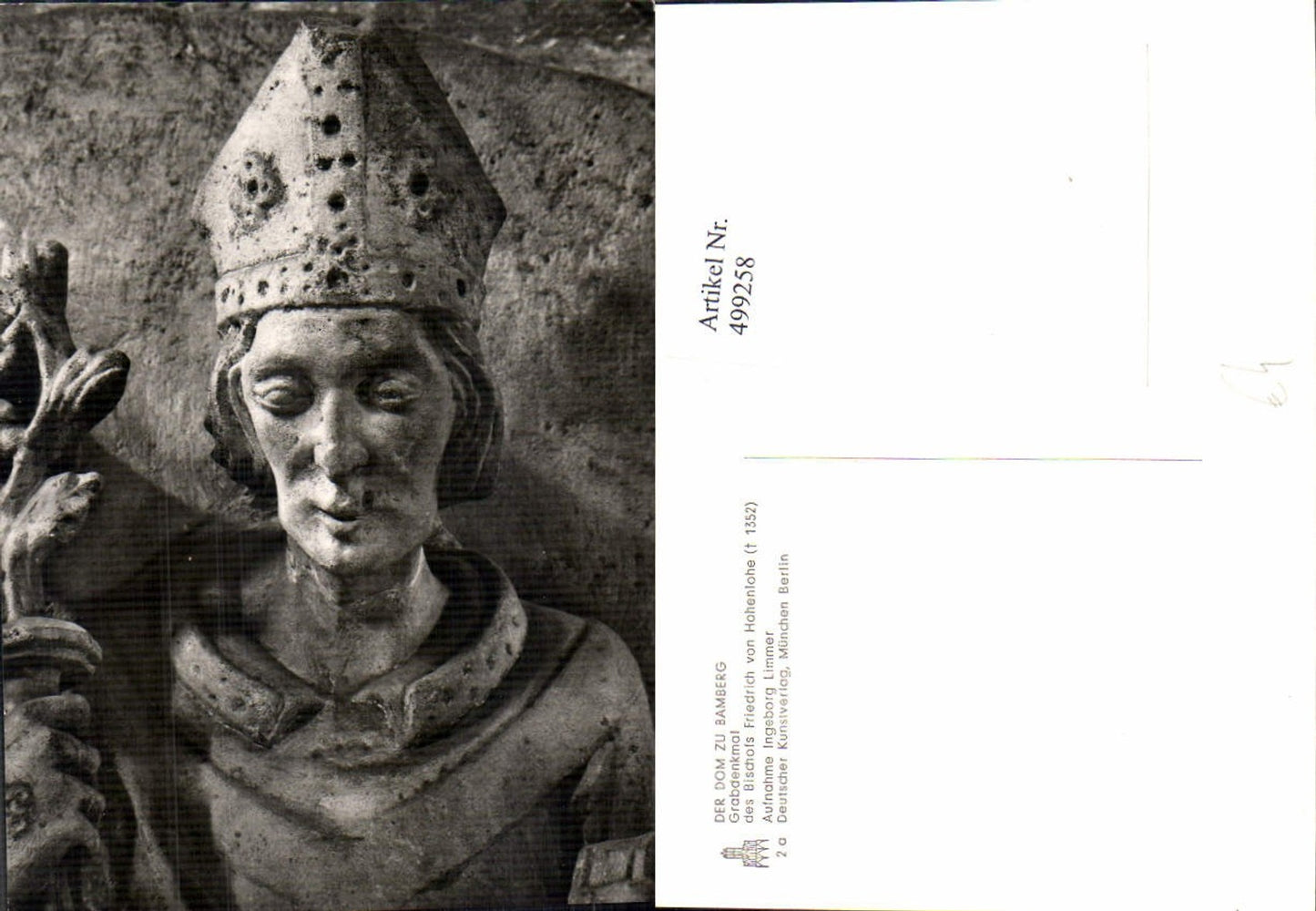 499258,Plastik Figur Skulptur Der Dom Bamberg Grabdenkmal Bischofs Hohenlohe