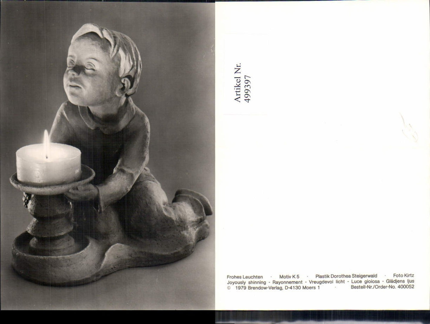 499397,Plastik Figur Skulptur Dorothea Steigerwald Frohes Leuchten