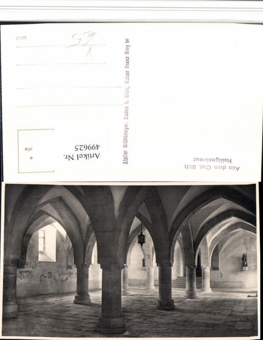 499625,Stift Heiligenkreuz Krypta pub Hermann Brühlmeyer